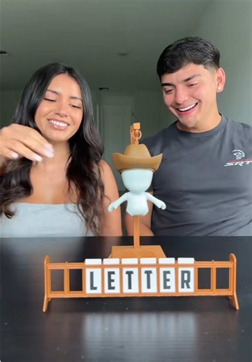 Couple Plays Vowel Letter Game: Guess the Word Live
