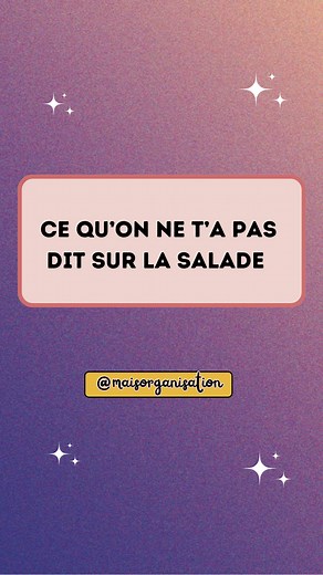 723K views · 3.4K reactions | Tu en as marre de voir ta salade se...