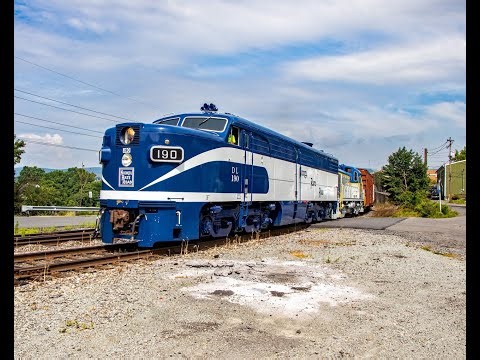 Delaware-Lackawanna Alco PA #190 First Mainline Run On The Pocono Main From Scranton PA-Tobyhanna PA