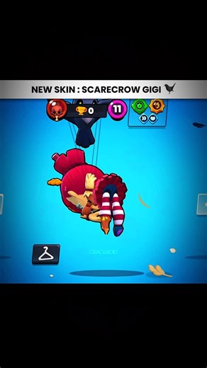 CRACK 😼 on Instagram: "NEW SCARECROW GIGI SKIN IN BRAWL STARS! Clip from: @vinhoyt #brawlstars #brawltalk #reel"