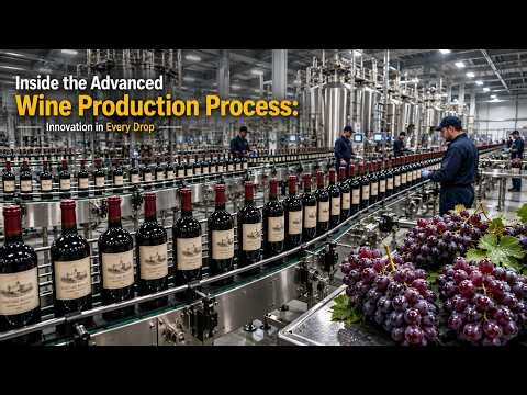Inside the Advanced Wine Production Process: Innovation in Every Drop