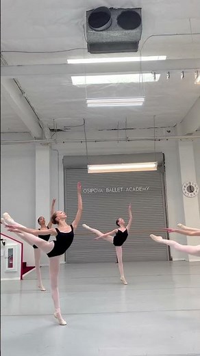 Inside Ballet Technique Class, How we do Pirouettes Combination - Vaganova training in California