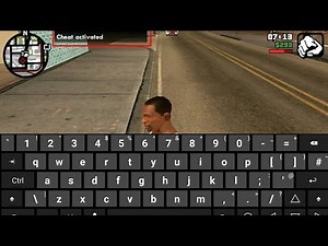How to use hacker's keyboard to activate GTA San Andreas cheat code 100% working