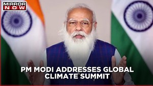 Global Climate Summit: PM Modi addresses nation on Powering India's Hydrogen system