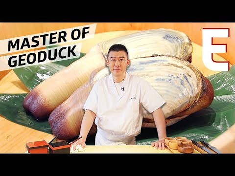 Geoduck Is the Star of Master Sushi Chef Kotaro Kumita's Omakase — Omakase