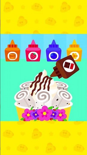 Run Your Own Ice Cream Shop!🍦 Kids Cooking Game #shorts