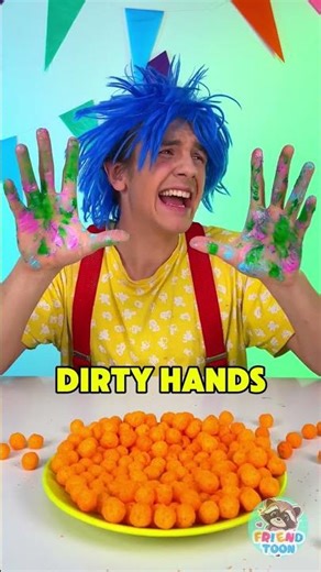 Wow! 🧼✨ Simple Hand Washing Lesson! 😄