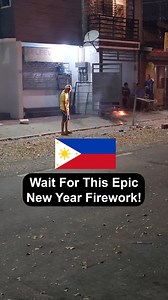 Wait For This EPIC New Year Firework in The Philippines #Philippines #NewYear | TriFate PH