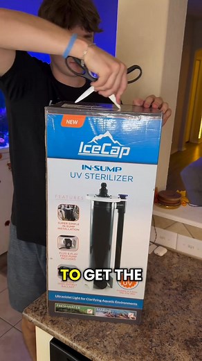 The easiest UV sterilizer install ever! The IceCap in-sump UV Sterilizers make this an easy job, no guessing what pump, no plumbing, simple plug and play! | CoralVue
