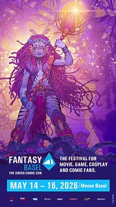 Von Gaming und Cosplay bis hin zu Comics und Film, FANTASY BASEL - The Swiss Comic Con hat für jeden etwas zu bieten! Überrasche deine Gaming-, Anime- oder Cosplay-begeisterten Freunde und Familie mit Tickets für das grösste Schweizer Popkultur-Festival! ❄🎄 | Fantasy Basel - The Swiss Comic Con
