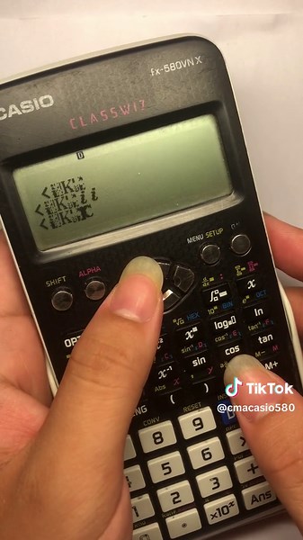 Cách Viết Chữ Trên Máy Tính Casio 580