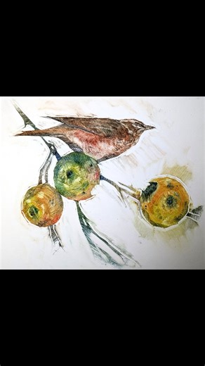 First one off the press in 2026. - Although I was in the studio between Christmas and New Year and have been back every day ‘full time’ since Monday, today was the first time a plate actually made it to the printing stage. What have you been doing all this time, you may ask… really just putting paint on and wiping it off countless times, but never actually being happy enough with anything to waste time and paper putting it through the press. Failure is all part of the process, and times like thi