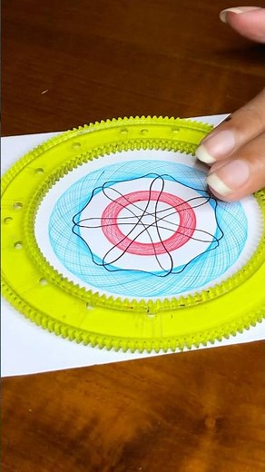 スピログラフ初心者ガイド ✨ Easy Spirograph Tutorial for Beginners! #short