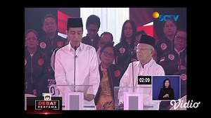 40K views · 1.3K reactions | Indonesia Maju, Optimisme, Indonesia yang berkeadilan adalah visi dari Jokowi-Ma’ruf Amin. Dan semuanya itu akan beriringan dengan penegakan HAM. Komitmen masalah HAM masih akan kita teruskan. #DebatCapres #PilihanIndonesia | SCTV | Facebook