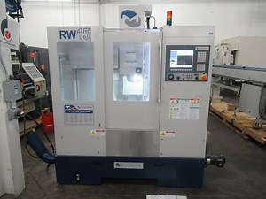 Milltronics RW-15 CNC Vertical Machining Center with Remote Jog Handle, Renishaw Parts & Tool Probes