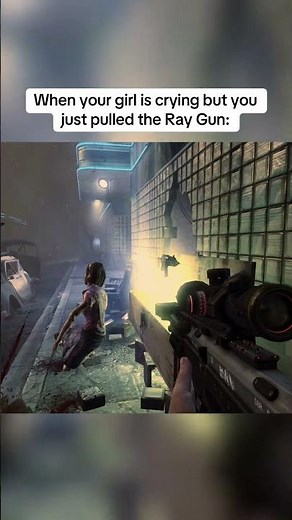 A Very Valid Reaction To Getting The Ray Gun