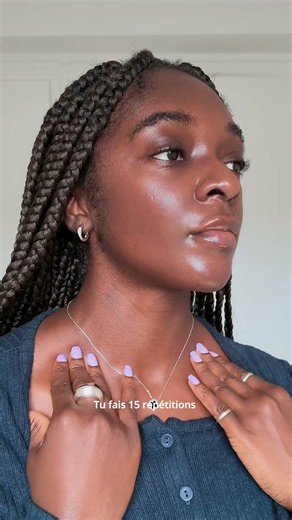 Voici comment bien faire un drainage lymphatique pour le visage 🔥 #facefitness #skincare #faceyoga