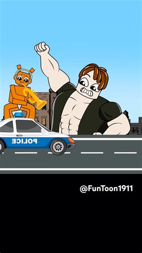 Cars are not allowed to pass through Roblox Noob #funny #animation