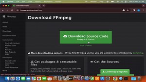 mac安装ffmpeg