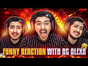 Angry Youtuber 🤬 Best Funny Reaction On Live 🤣 After 119 Damage 🤣 || RG ALEXA 💥
