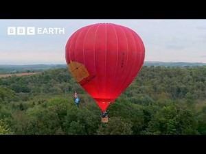 This Is How Hot Air Balloons Work | From Ice To Fire: The Science of Temperature | BBC Earth Science