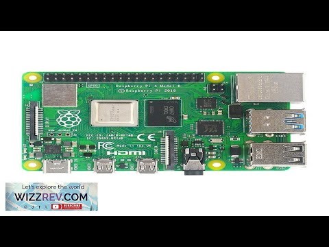 Raspberry Pi 4 Model B 1 2 4 8GB RAM Cortex A72 ARM v8 64 bit SoC