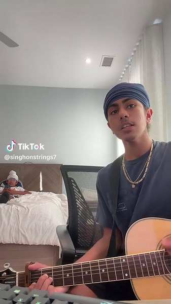Stitches Guitar Cover by Sikh Artist