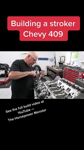 Chevy’s first big block! Crazy 409 build with @automotivespecialists