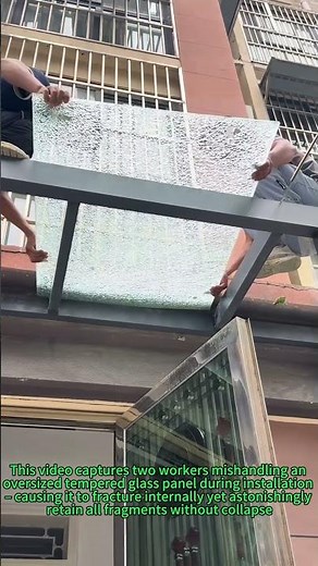 Broken But Safe? Tempered Glass Near-Disaster!