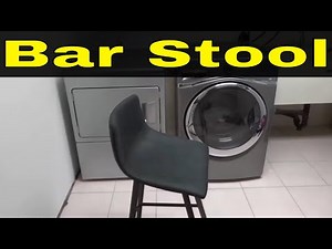 Assembling A Bouclair Tabouret Bar Stool-Tutorial