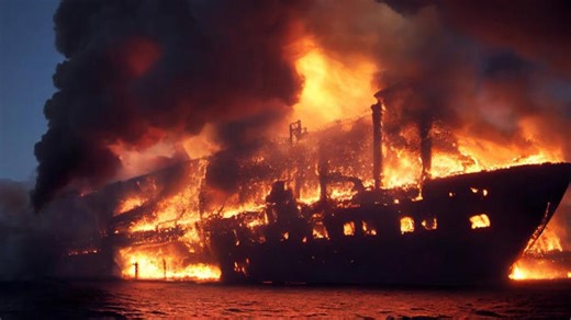 Ship Abandoned off Alaska After EVs Ingite Fire