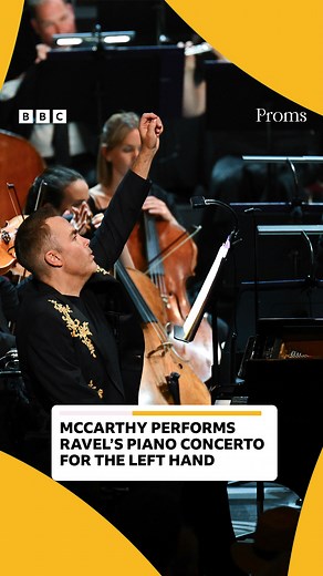 Nicholas McCarthy is the world’s only professional one-handed concert pianist. On Sunday he made his BBC Proms debut playing Ravel’s jazz-infused and virtuosic Piano Concerto for the Left Hand, with the Bournemouth Symphony Orchestra and conductor Mark Wigglesworth. Watch this concert of 20th-century classics on BBC iPlayer, or listen on BBC Sounds. | BBC Radio 3