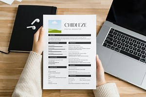 Resume Template, CV Template, Professional Resume, Modern Resume Template, CV Template, Word & Google Docs, Academic CV, Executive Resume - Etsy