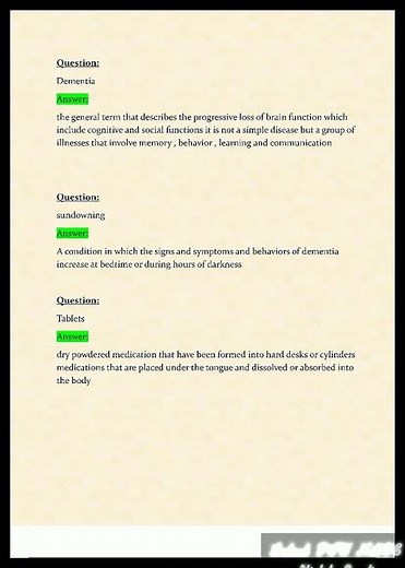 Latest PSW NACC Final Exam Latest Update Questions and Answers Grade A 100 Correct Verified Answers