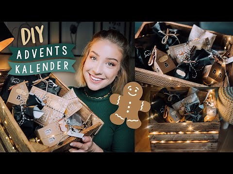 DIY ADVENT CALENDAR + 24 IDEAS for the filling // JustSayEleanor (crafting, filling)