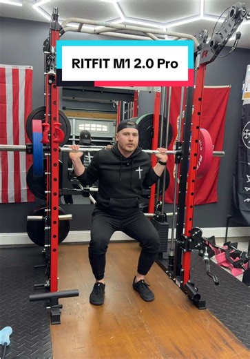 Make it so convenient you literally can’t make any excuses. That’s why I build my home gym and now I workout everyday even if it’s just a quick workout. The RITFIT M1 2.0 Pro is the center of my home gym and I absolutely love it. #TikTokShopCreatorPicks #RITFIT #HomeGym #GarageGym #gym