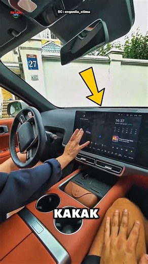 Showing Off the Cool Features of Their New Car!?