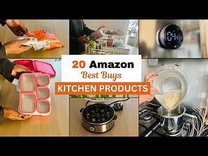 20 AMAZON MUST-HAVES! | Helpful Kitchen Essentials and Tools | Tried ,Tested & Loved Amazon products