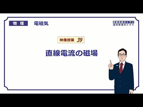 [High School Physics] Electromagnetism 39: Magnetic field of a straight current (10 minutes)