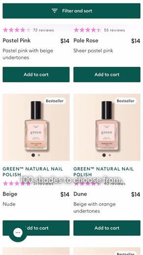 Green™ nail polish, the nail polish system that dries 2X faster than classic nail polish! 💅 Long-wear for 7 days 🌟 Dries without a lamp, air-dries 2X faster 🌱 Vegan & Plant-based up to 83% | Manucurist