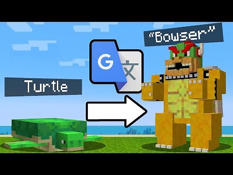 I google translated minecraft mobs 1,000,000 times