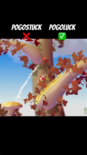 Pogostuck but with maxed out luck #gaming #funny #pogostuck