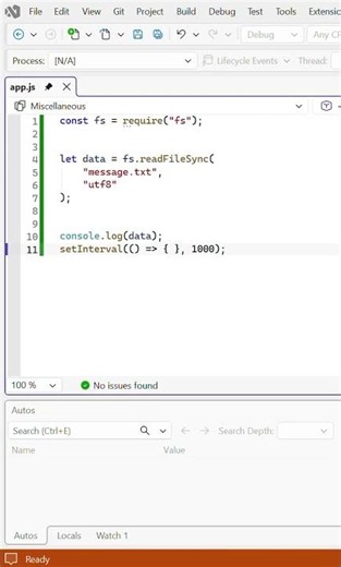 Reading a File in Java Script