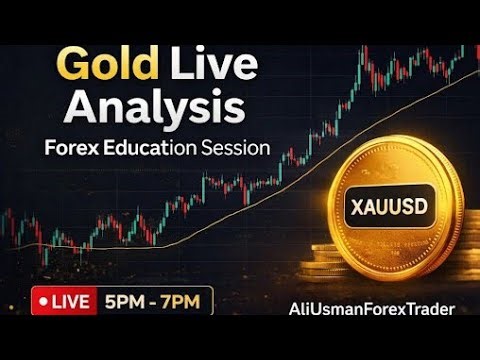 👉 Gold Live Analysis | Forex Trading Education Session | London & New York Session Live