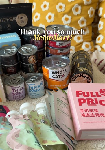 High quality Asian cat food goodies available at @meowmart.mnl 🫶🏻✨ Will do a speed review for each product for part 2! ☺️