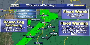 Yellow Alert Day - Risk for flooding continues