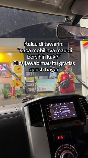 Bersihin Kaca Mobil Gratis di Shell Indonesia