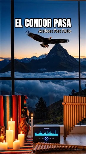 El Condor Pasa • Leo Rojas | Epic Andean Pan Flute For Relaxing #shorts
