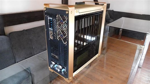 Someone took Nvidia's fastest CPU ever and built an absurdly fast desktop PC with no name — It cannot play games but comes with 576GB  of RAM and starts from $43,500