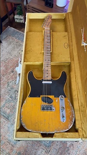 Fender Custom Shop Double Cut Telecaster Butterscotch Blonde Ron Jessurun Apprentice Master Built